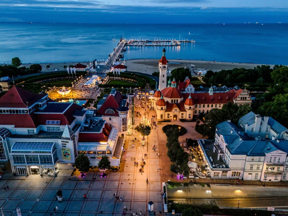 Wieczorem · Sopot